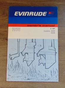 1975 OWNER'S-OPERATOR MANUAL 4HP 4506 4536 - Afbeelding 1 van 1