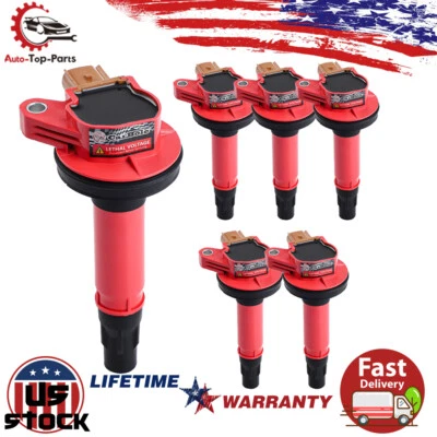 Bobinas de encendido 6 piezas para Ford F-150 2011 2012 2013 14 15 2016 turboalimentadas 3,5 L Foto 1 de 4