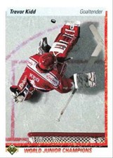 1990-91 Upper Deck Hockey Trevor Kidd Team Canada #463