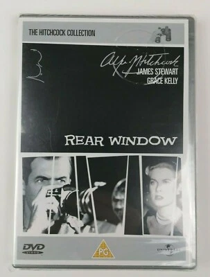 Rear Window Alfred Hitchcock 1954 DVD Movie Region 2 + 4 - Image 1 of 2