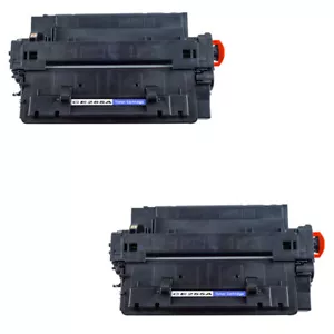 2 cartuchos de tóner negros para HP M521dn M521dne M521dw P3015d P3015dn CE255A - Imagen 1 de 4