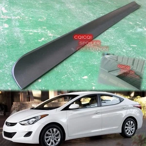 Matte Black roof spoiler for 11~15 Hyundai MD elantra sedan 5th generation ◎ - Foto 1 di 4