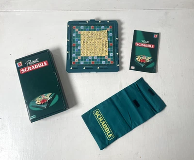 Vintage Pocket Scrabble - Board Game 2000 - FULLY COMPLETE - Image 1 of 4
