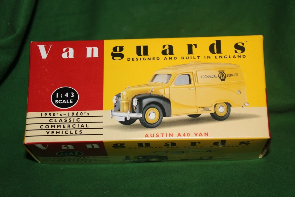 LLEDO VANGUARDS AUSTIN A40 VAN AA AUTOMOBILE ASSOCIATION LIVERY 1/43 #VA3002 - Image 1 of 1