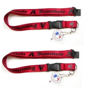 Arizona Diamondbacks MLB Old English Lanyard 2 Pack - Picture 1 of 2
