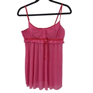 Pout by Victoria’s Secret Women's Large VTG Y2K Babydoll Lingerie - Picture 1 of 12