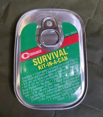 Kit de sobrevivência em lata - Imagem 1 de 4