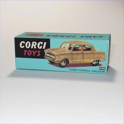 Corgi Toys  200 Ford Consul Repro Box - Image 1 of 4