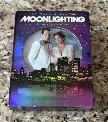 Moonlighting Seasons 1 & 2 DVD Bruce Willis Cybil Shepherd TV show - Image 1 of 4