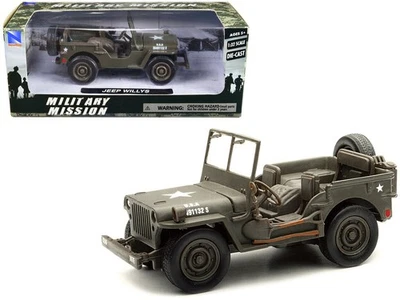 Jeep Willys армии США зеленый 1/32 литая модель автомобиля на новый Ray - Изображение 1 из 3