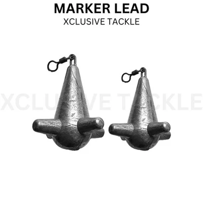 XCLUISIVE TACKLE 6 X STACHELIGE MARKERLEITUNGEN - 3 OZ & 4 OZ PRO PACKUNG - FUNKTION FINDEN BLEI