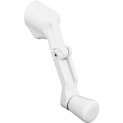 NEW Universal Folding Crank Handle White Diecast Replacement for Casement Window - Image 1 of 3