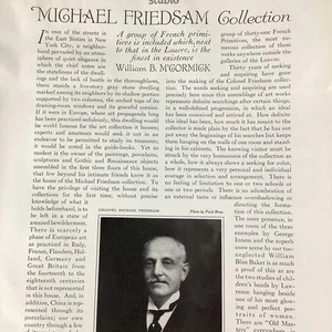New York City Art Michael Friedsam Print Article 1924 Original Rare Antique - Picture 1 of 24