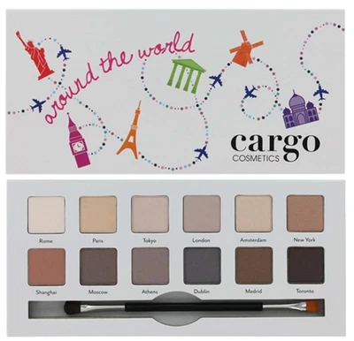 Cargo Around the World Eye Shadow Palette-NIB-Pristine Package-Discontinued - Image 1 of 4
