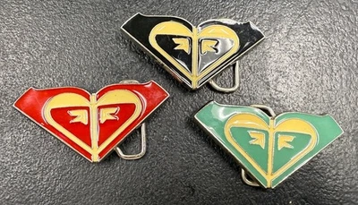 Roxy Surf Brand Logo Heart Belt Buckle - Your Choice of Color - Image 1 of 2