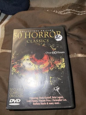 50 Horror Classics DVD Collectors Edition Over 60 Hours - Image 1 of 4