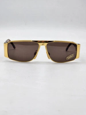 Gafas de sol vintage Safilo años 90 - doradas hechas en Italia nuevo stock antiguo Foto 1 de 4