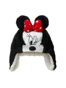 New Gap Minnie Mouse sherpa trapper hat winter Girls Sizes M/L XS - Picture 1 of 1