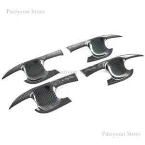 For 2018-2025 Toyota Camry Carbon Fiber Side Door Handle Bowl Cover Trim Overlay - Picture 1 of 3