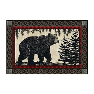 Studio M Matmates Black Bear Fußmatte - Bild 1 von 1