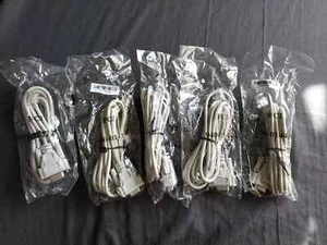 5 LOT NEW FCI 940-0144A APC SMART-UPS Console Configuration Cable Serial RJ-12 - Picture 1 of 3