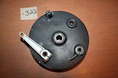 Conjunto de panel de freno delantero Kawasaki KX 420 1981 OEM 81 A Foto 1 de 4