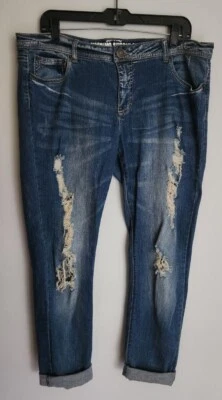 Mossimo Supply Co - Utility & Style - Skinny - Size 17 - Fit 6 -Distressed Jeans - Image 1 of 4
