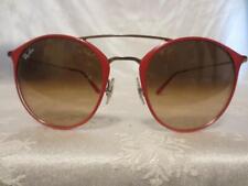 NEW ! RAY BAN RED COPPER Round PINK GRADIENT BROWN SUNGLASSES RB 3546 9072 71