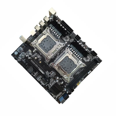 MATX dual socket LGA2011 X79 motherboard Intel chipset C602 Xeon E5 2600 v1 v2 - Image 1 of 4