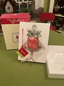 Dept 56 NIB Christmas Crinkles Patience Brewster 7” The Gift Of Giving Ornament  - Picture 1 of 5