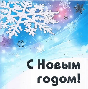 Russia 2011 Folder Sheet 2X FDC Happy New Year - Picture 1 of 5
