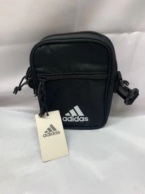 Bolso Bandolera Adidas Unisex Festival-Negro/Blanco-Ajustable Talla Única *Nuevo Foto 1 de 4