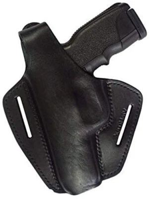 B2Li Leather Holster fits Steyr M-A1 black Beltholster left-handed VlaMiTex - Image 1 of 4