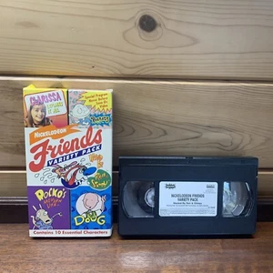 Nickelodeon Friends Variety Pack Ren Stimpy VHS 1994 Rugrats Clarissa Rocko Doug - Picture 1 of 7