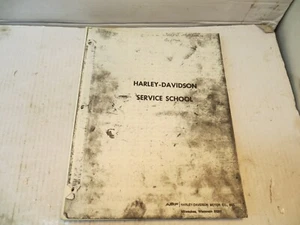 1963-1978 Harley Davidson OEM/factory Shop/service school manual - Picture 1 of 2