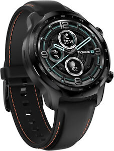TicWatch Pro 3 Black Wear/OS Smart Watch Fitness Tracker WH11013 HRM GPS - BLACK