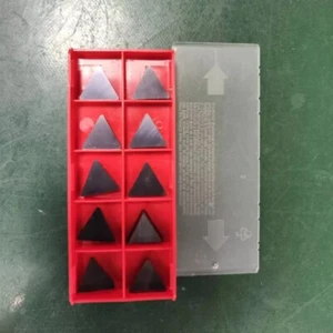 10PCS TPG-322 C5 TIN Triangle Insert CNC Carbide turning inserts TPGN160308 - Picture 1 of 4