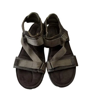 Sandalia deportiva Merrell para hombre marrón J91517 de cuero tierra oscuro con tiras talla EE. UU. 8 Foto 1 de 4