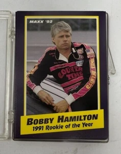1992 Maxx Racing Bobby Hamilton 1991 Rookie Of The Year NASCAR Set Of 16 Cards - Picture 1 of 1