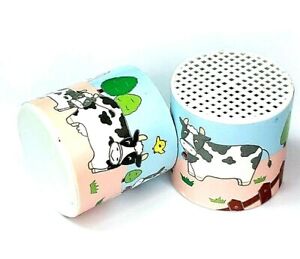 Deluxe Cow BOX Moo Sound Voice CAN Noise Maker BIRTHDAY party Toy FAVORS Novelty