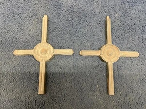 J DAY 10594 YEOMAN STOVE CAST IRON  DOOR CROSSES YM 81101 ST2 - Picture 1 of 9