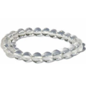 CRISTAL DE ROCHE BRACELET BOULES 8 MMS - Picture 1 of 2
