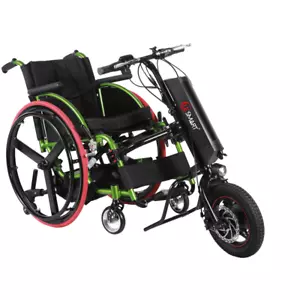 500W 36V Electric Handcycle Wheelchair Attachment 12" Dia Wheel, With Suspension - Picture 1 of 6