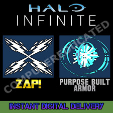 HALO Infinite Zap! Background Purpose Built Armor Emblem | Halo Waypoint 🎮⚡