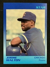 1989 Star Company JEROME WALTON Limited Edition PROMO CARD blank back  G7020127
