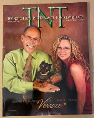 Juguete de primera categoría TNT Dog Mag febrero 2012 Brussels Griffon Papillon Manchester Terrier Foto 1 de 3