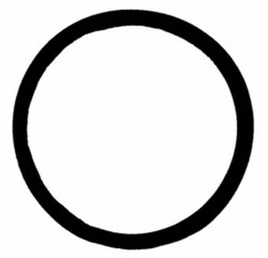 FLANGE GASKET TO FIT TACO 007 110 PUMPS REPLACES 110-339RP (QTY 1 = 1 GASKET) - Picture 1 of 1