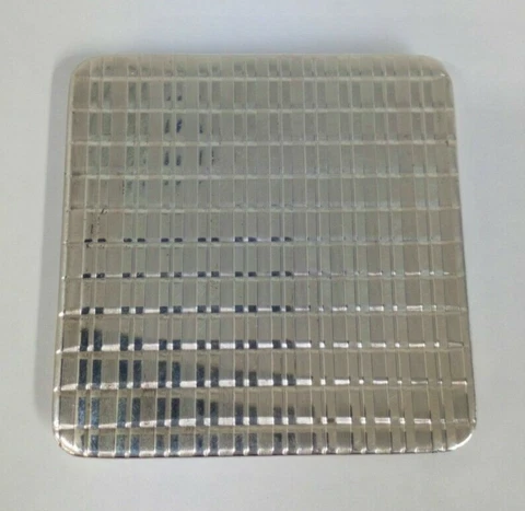 European Art Deco 900 Silver Engine-Turned Card Case/Cigarette Case Cover