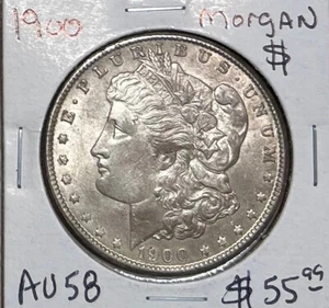 1900 Morgan Silver Dollar $1 - Picture 1 of 2
