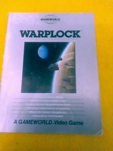Atari 2600 Gameworld Warplock Instruction Manual Only - Picture 1 of 1
